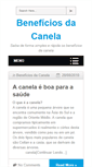 Mobile Screenshot of beneficiosdacanela.com